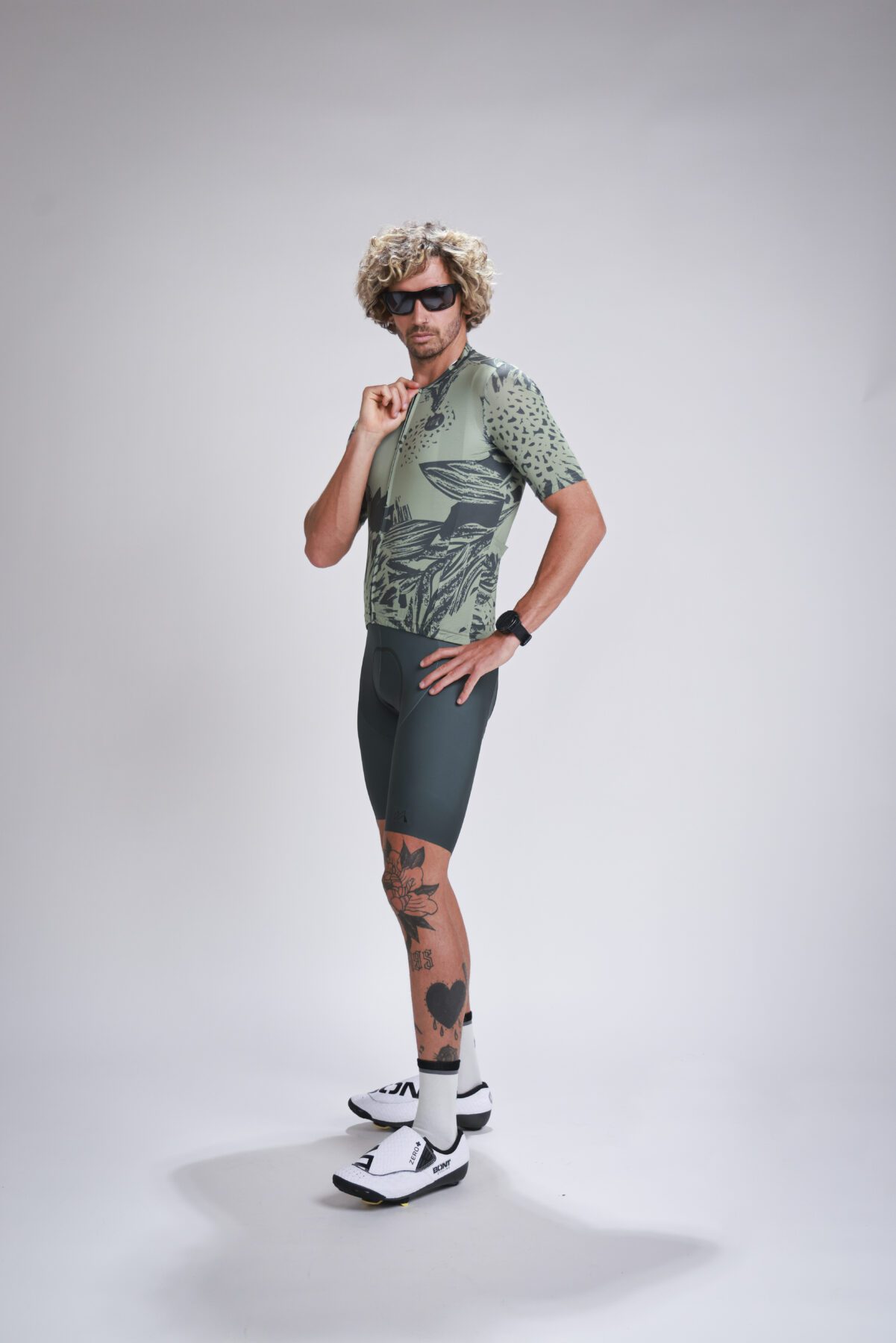 Men’s Venti Force Sierra Cycling Jersey Olive Green – PRE SALE –